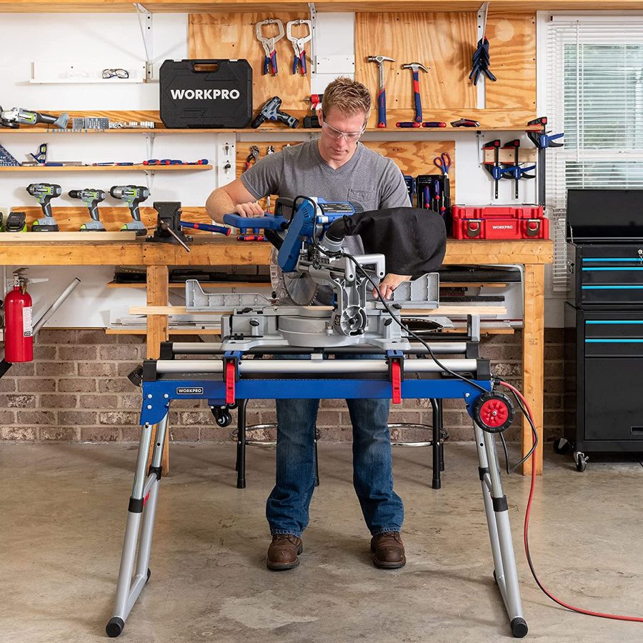 This Workpro portable Work Bench is so cool! 2 Work Bench portable