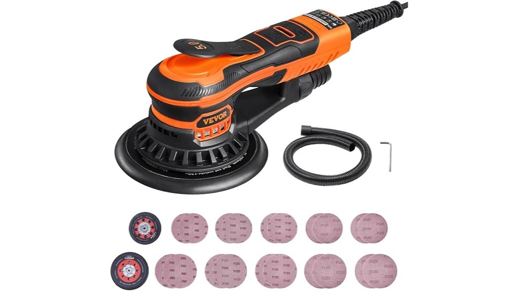 VEVOR Random Orbital Sander Review 1 vevor orbital sander performance review