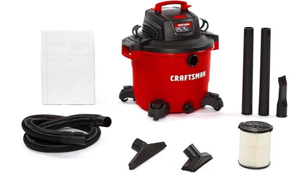 CRAFTSMAN CMXEVBE17595 Review: Powerful Wet Dry Vac 3 powerful wet dry vacuum