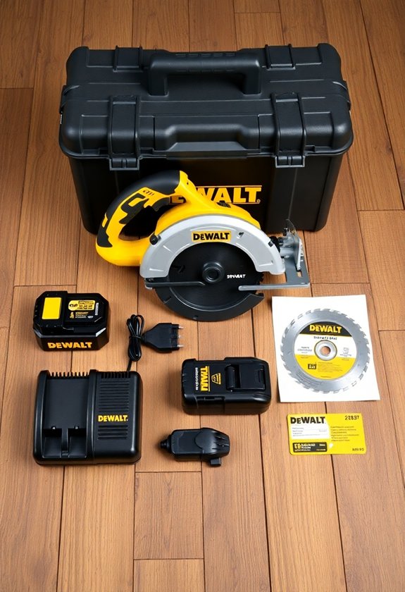 DEWALT ATOMIC 20V MAX* Circular Saw Kit, 4-1/2-Inch (DCS571P1) Review 3 2
