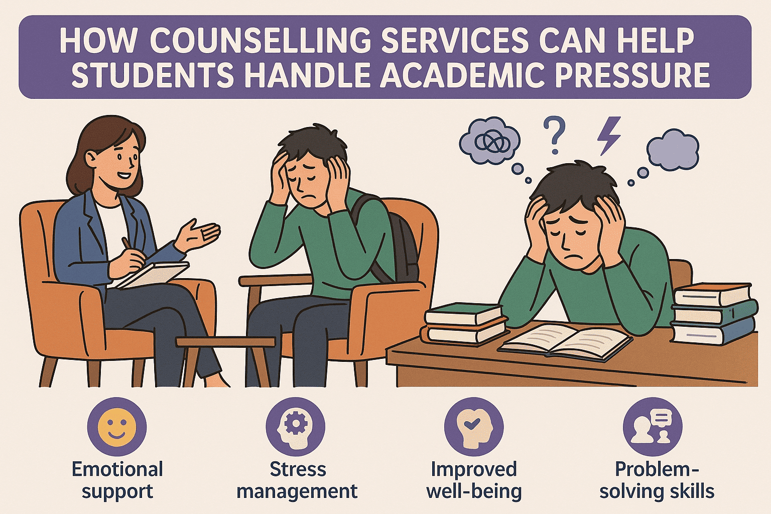 How Counselling Services Can Help Students Handle Academic Pressure