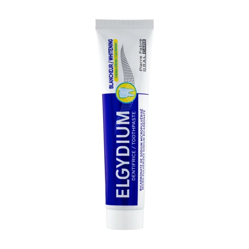 Dentifrice Blancheur Citron | Éclat et Fraîcheur Assurée - Elgydium