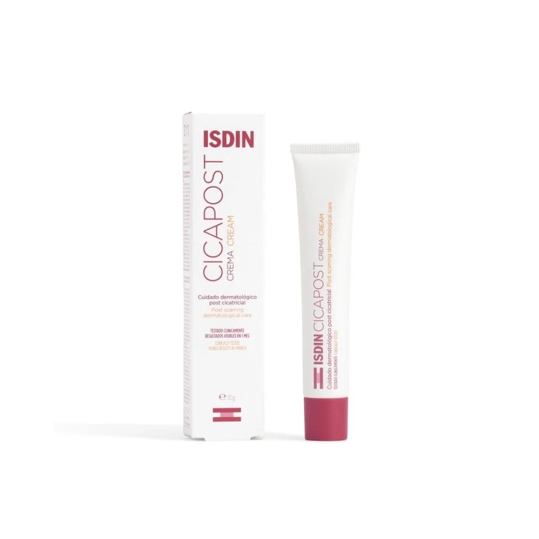 ISDIN Cicapost Crème Réparatrice 50g - Crème apaisante et réparatrice pour la peau.