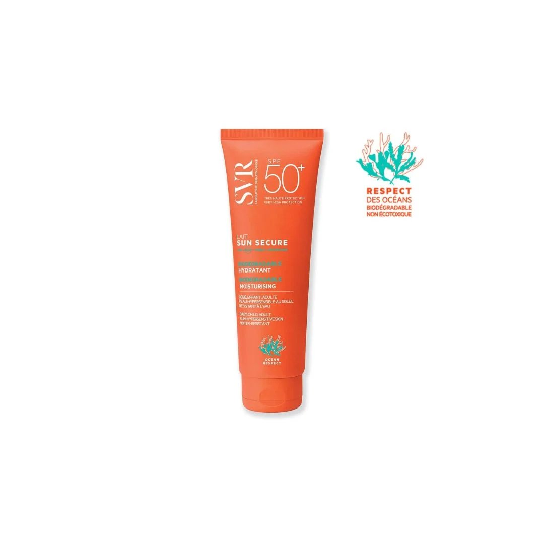 SVR Sun Secure Lait Biode SPF 50 250ml – Protection Solaire Respectueuse de la Peau et de l’Environnement