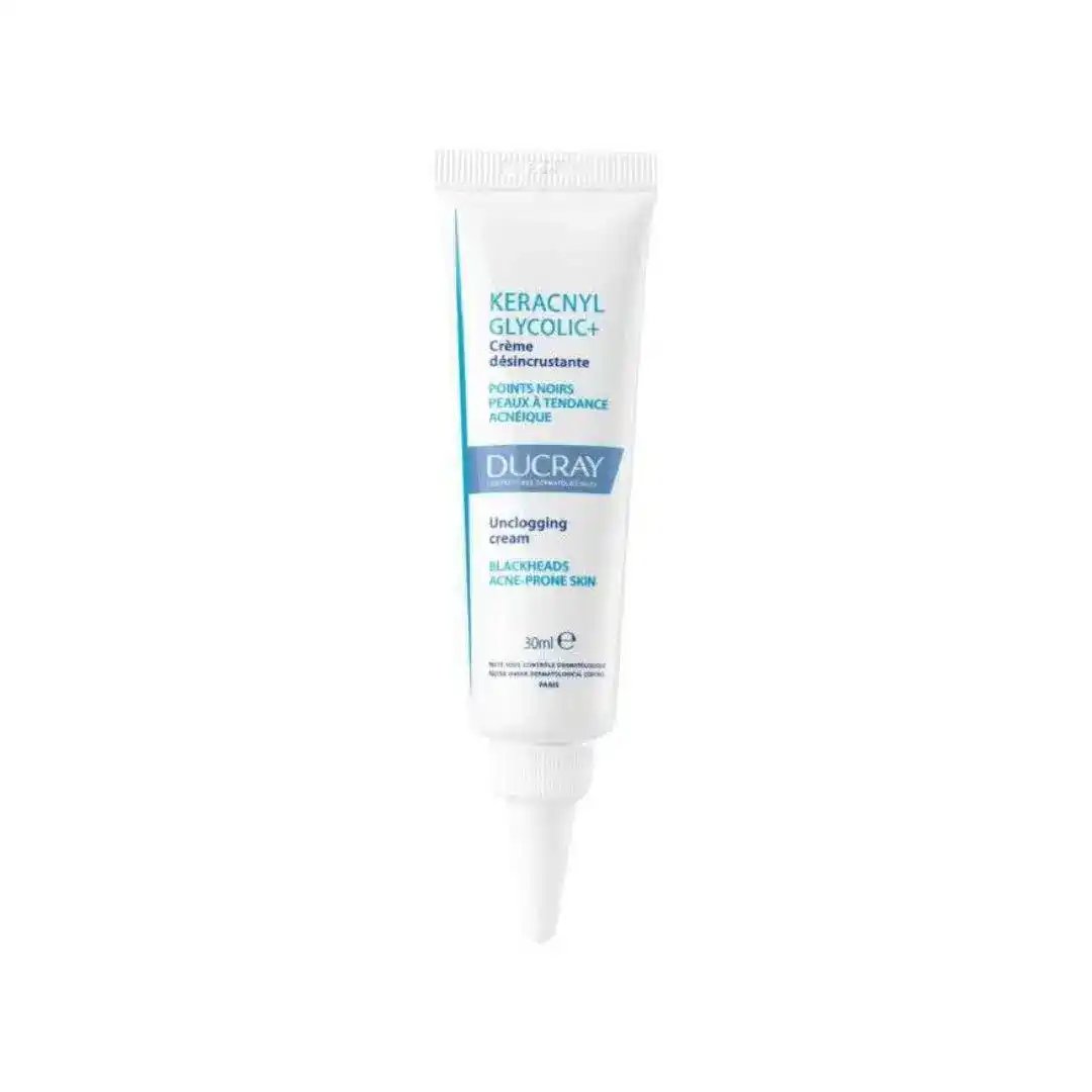 Ducray Crème Désincrustante Keracnyl Glycolic - Peau Nette & Purifiée