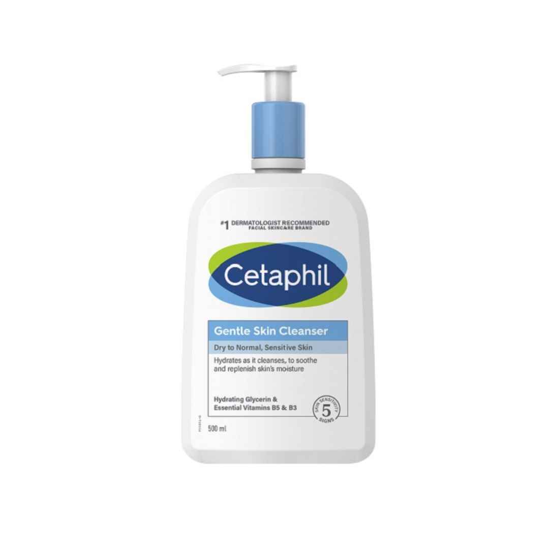 Cetaphil Gentle Skin Cleanser – Nettoyant Doux 500ml Pompe