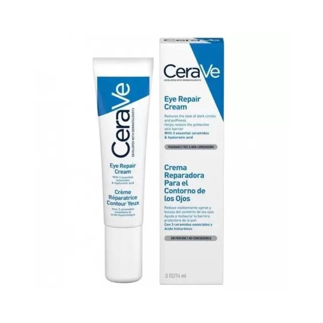 CeraVe Crème Réparatrice Yeux Anti-Cernes et Anti-Poches | 14ml