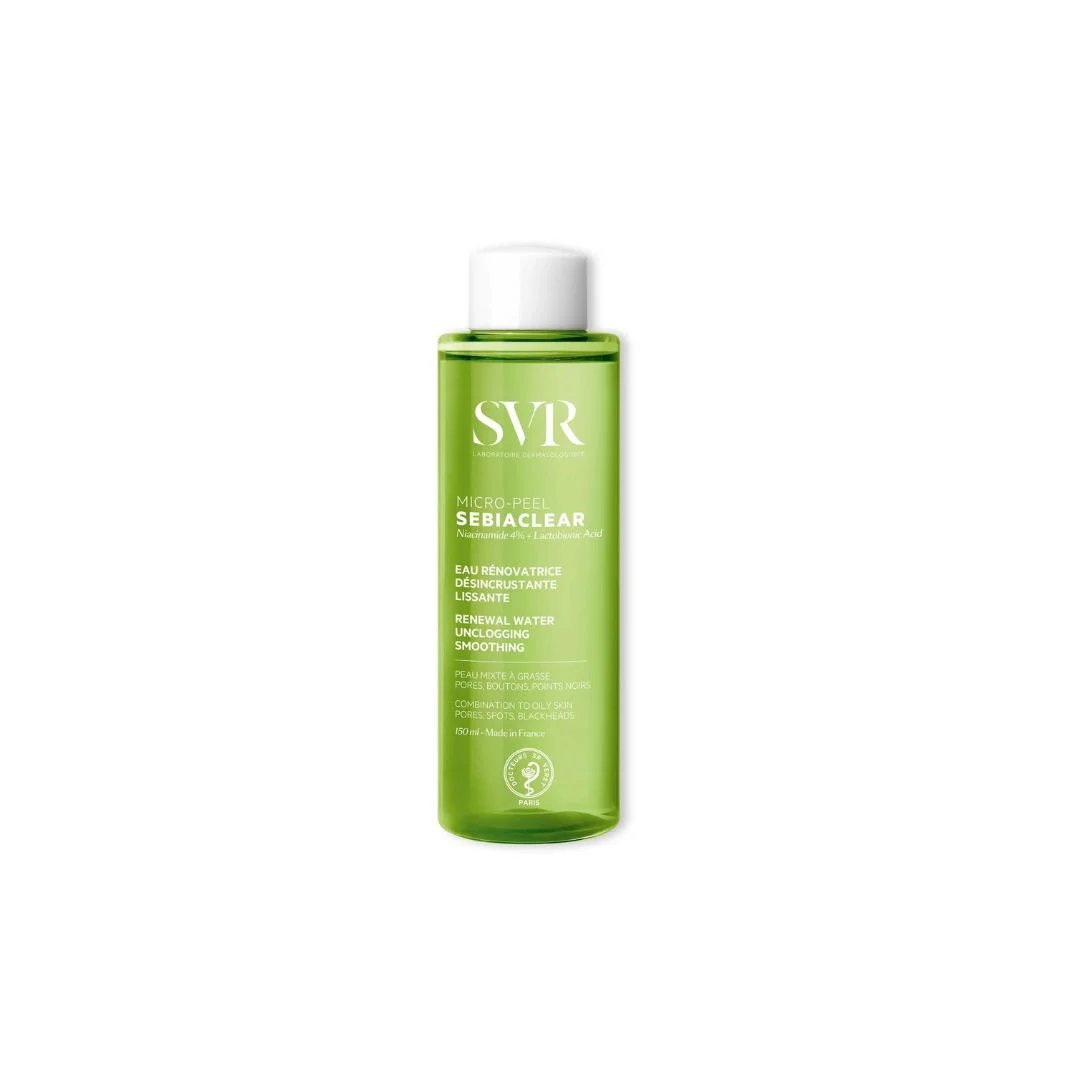 SVR Sebiaclear Micro-Peel Serum 150ml Eau rénovatrice, désincrustante, lissante