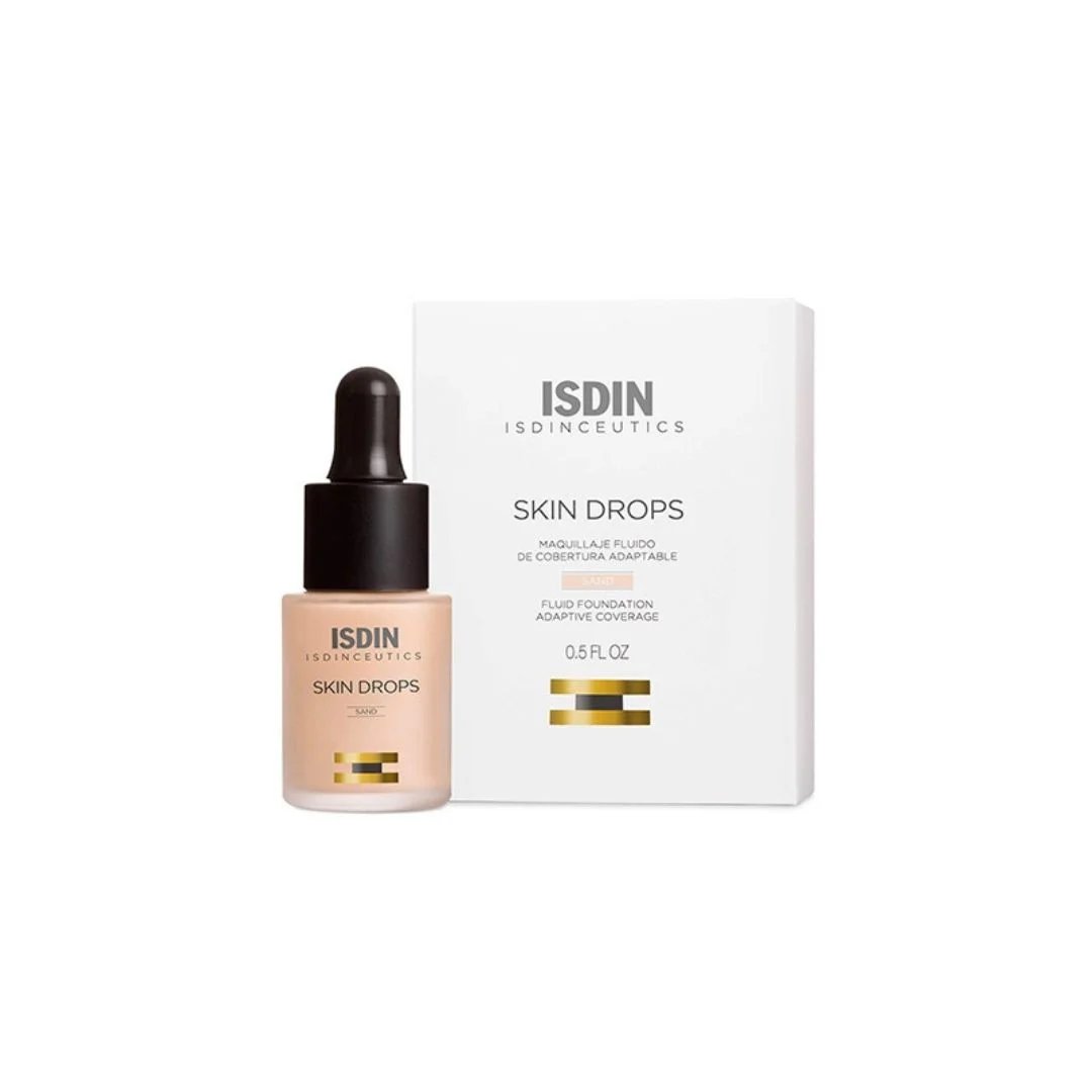 ISDIN Skin Drops Sand - Couvrance Longue Durée en Quelques Gouttes