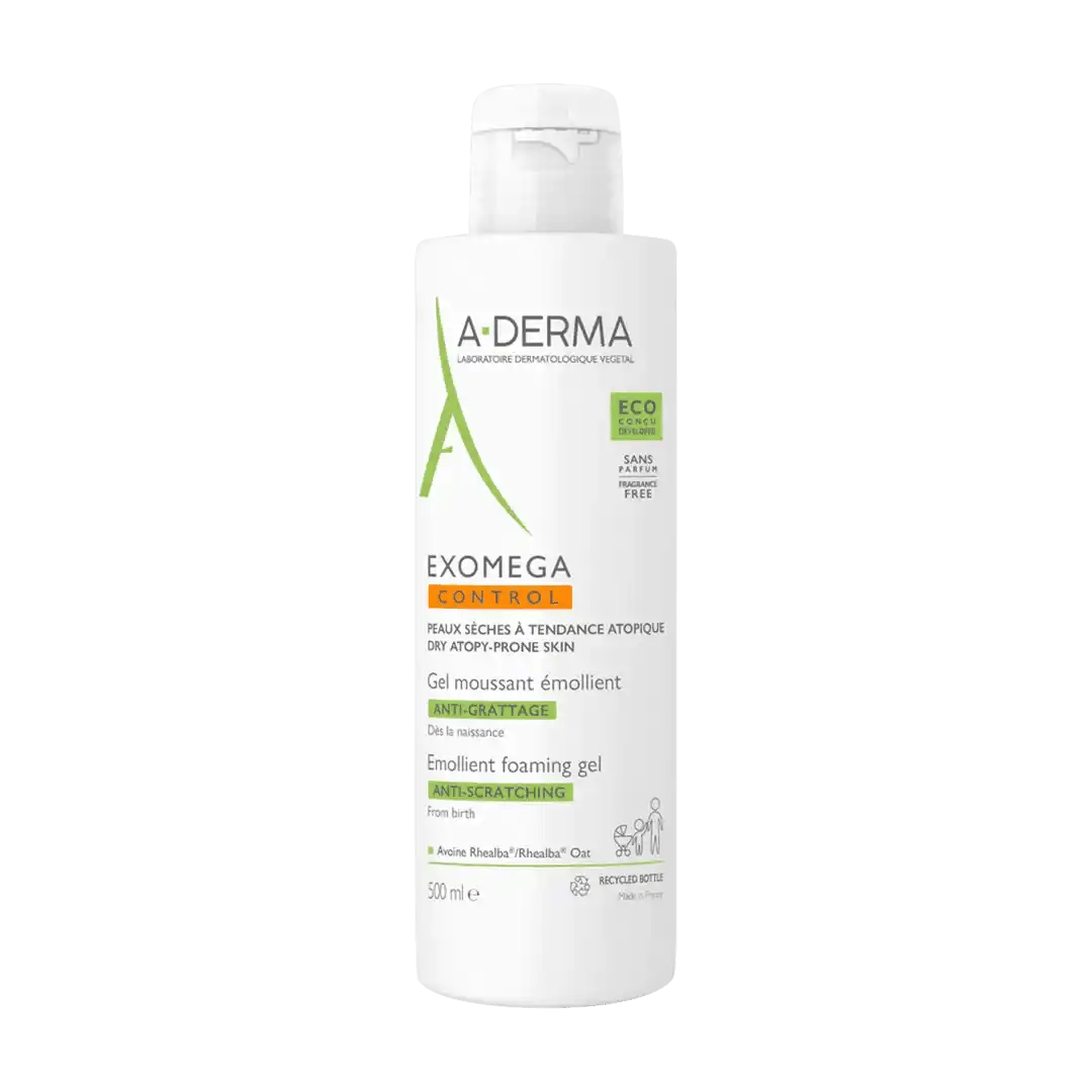A-Derma Exomega Control Gel Moussant 500ml