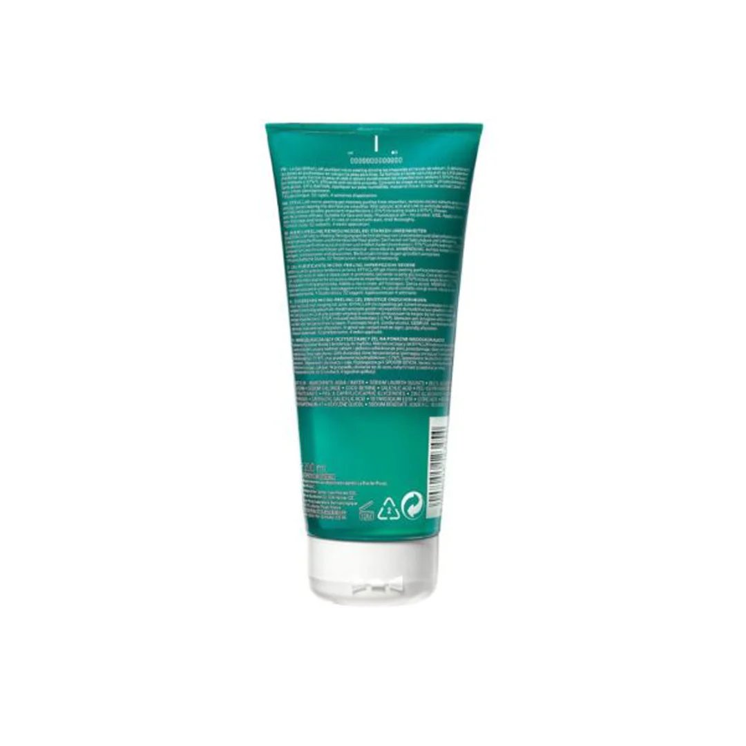 La Roche-Posay Effaclar Gel Purifiant Micro-Peeling Peau Grasse Acnéique | 200ml