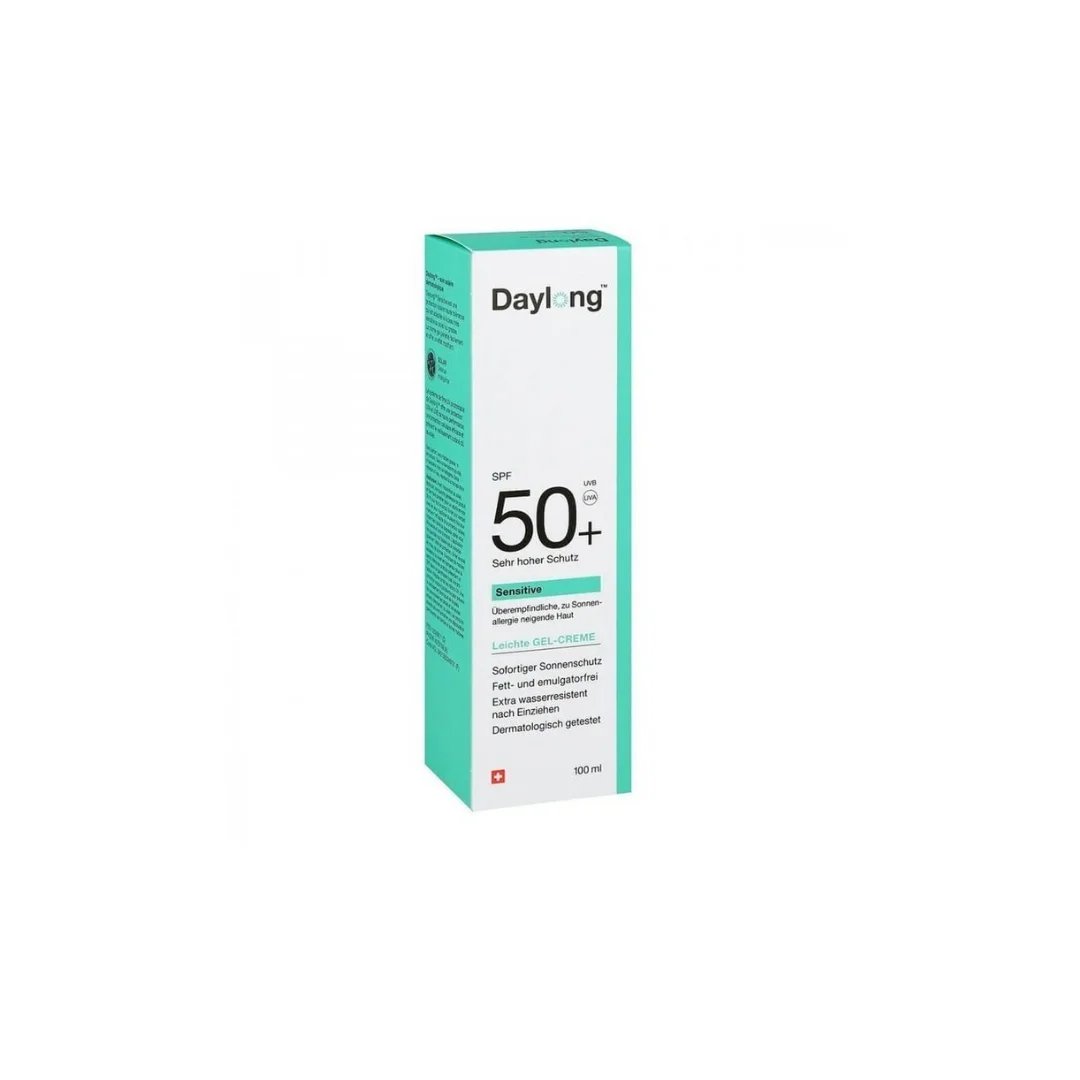 Daylong Sensitive Face SPF 50 Gel 100ml - Protection Solaire pour Peaux Sensibles