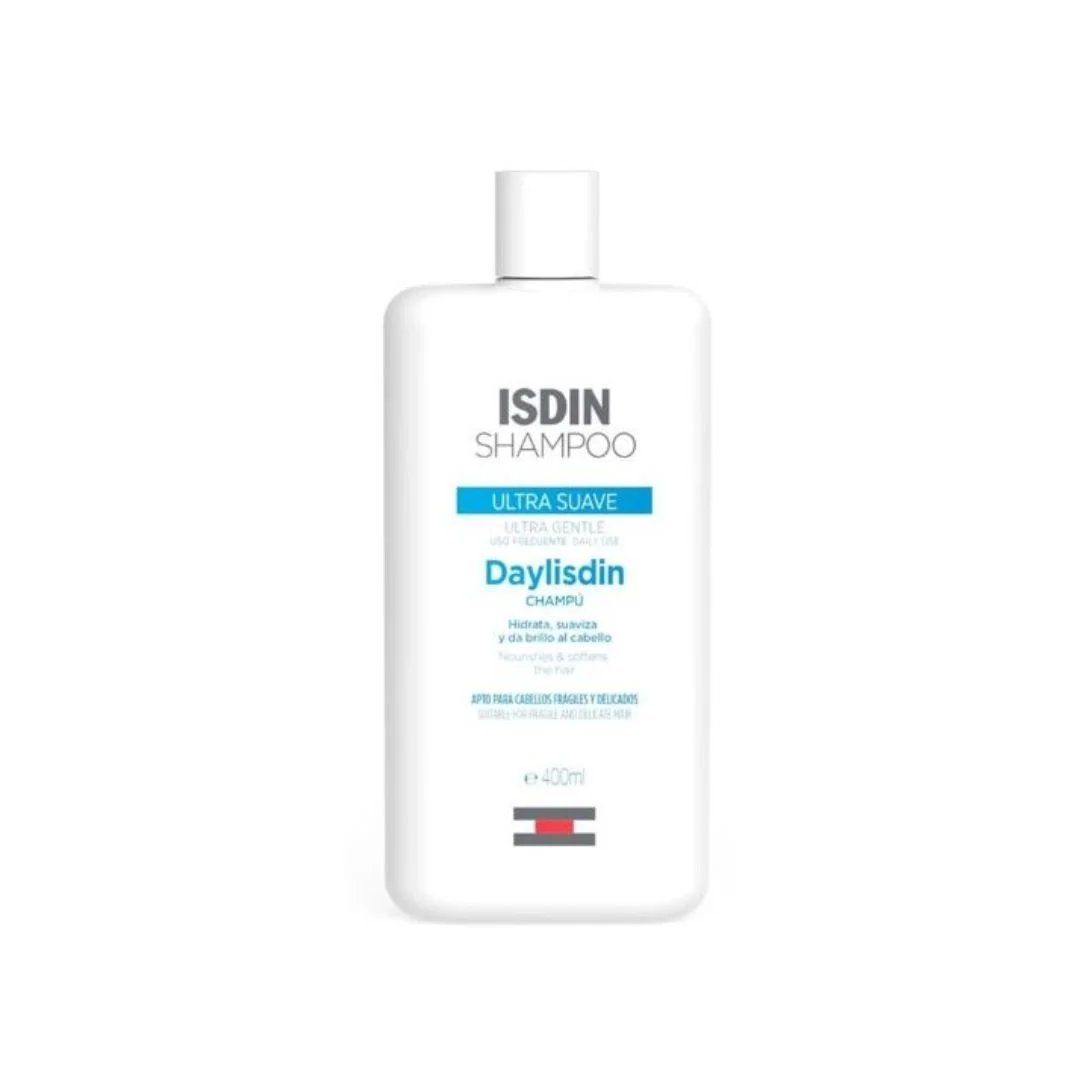 ISDIN Shampooing Daylisdin Usage Fréquent 400ml- Nettoyage en Douceur pour Tous les Jours