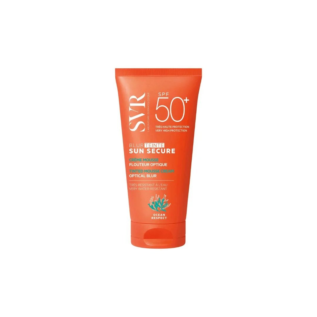 SVR Écran Sun Secure Blur Teinte Beige SPF50 50ml : Protection Solaire et Fini Parfait