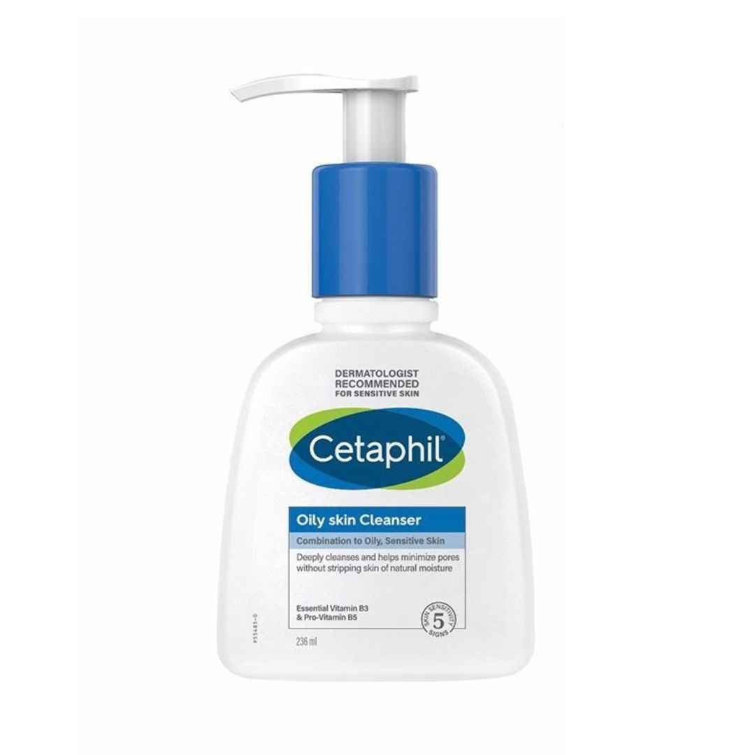 Cetaphil Oily Skin Cleanser 236ml – Nettoyant Doux pour Peaux Grasses
