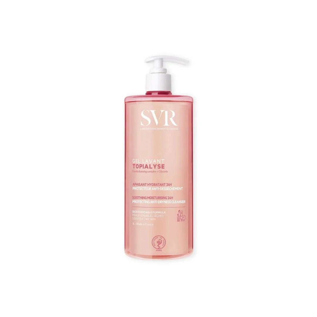 SVR Topialyse Gel Lavant 400 ml - Gel Doux pour Peaux Sensibles