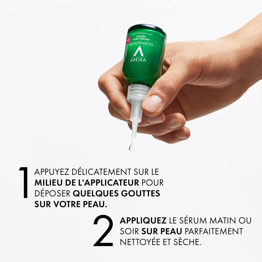 Vichy Normaderm Sérum Anti-Imperfections PROBIO-BHA. Peau Grasse Acnéique | 30ml