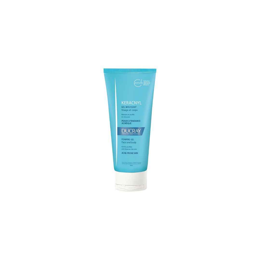 Ducray Keracnyl Gel Moussant 200ml - Gel nettoyant anti-acné