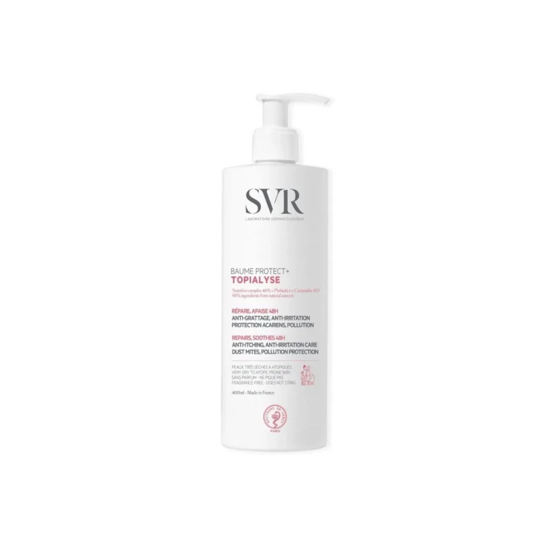 SVR Topialyse Baume Protect 400ml – Solution Apaisante et Hydratante Peau Sèche