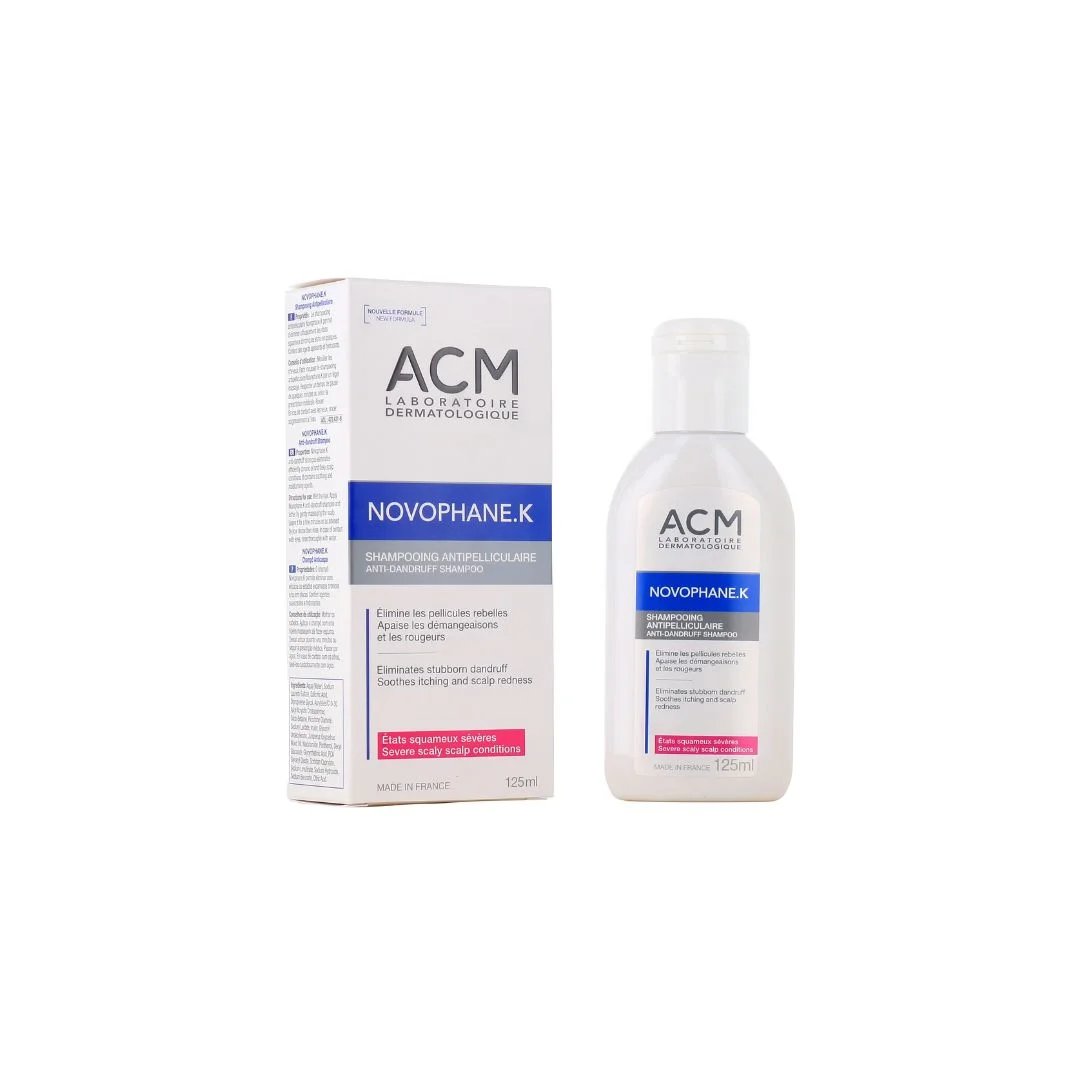 ACM Novophane K Shampooing Anti-Pelliculaire : La Solution pour un Cuir Chevelu Sain !