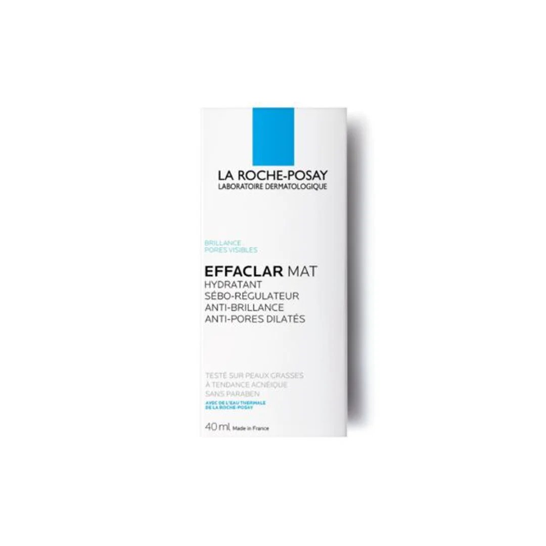 La Roche-Posay Effaclar Mat Hydratant Sébo-Régulateur Peau Grasse et Sensible | 40ml