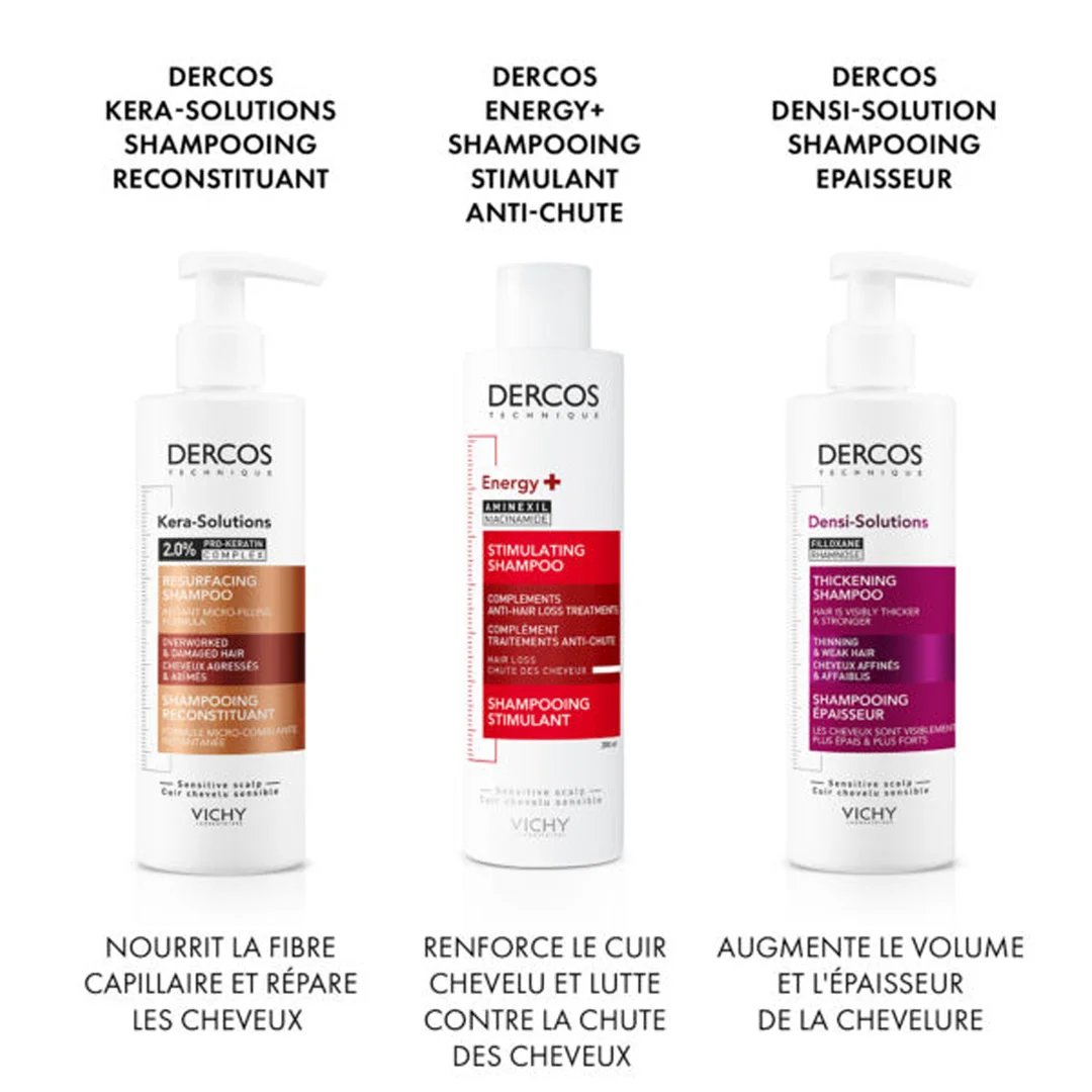 Vichy Dercos ENERGY + Shampooing Stimulant Anti-Chute | 400ml
