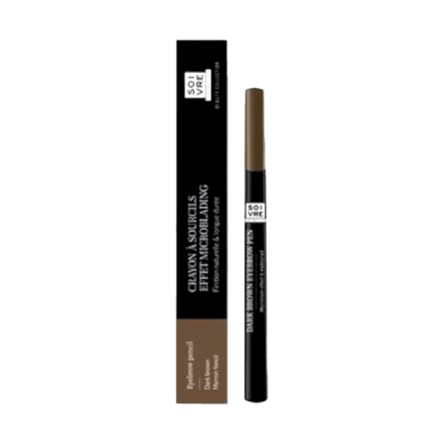 Soivre Crayon à Sourcils Marron Foncé Water Proof