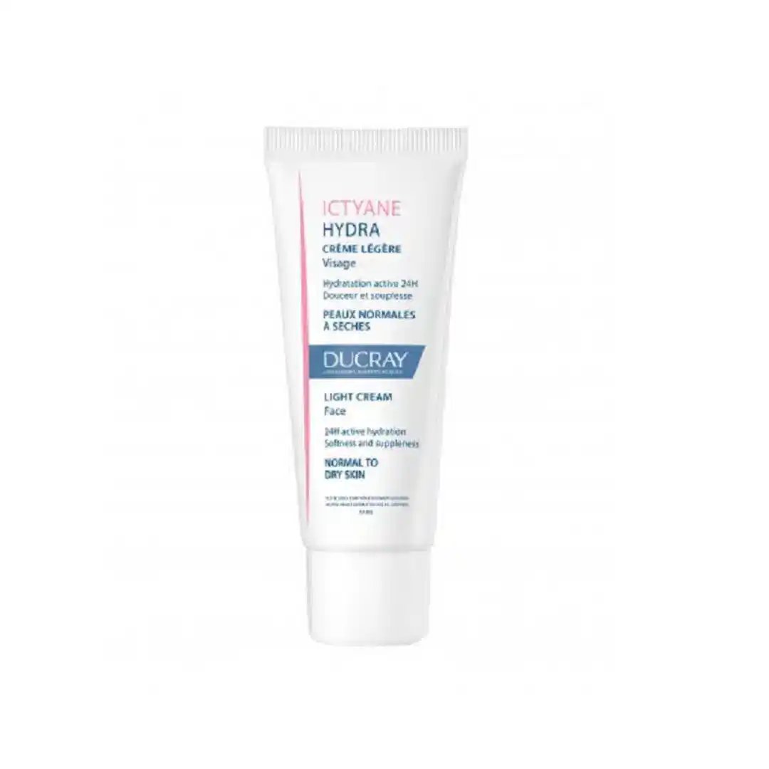 Ducray Crème Légère Visage - Hydratation Intense