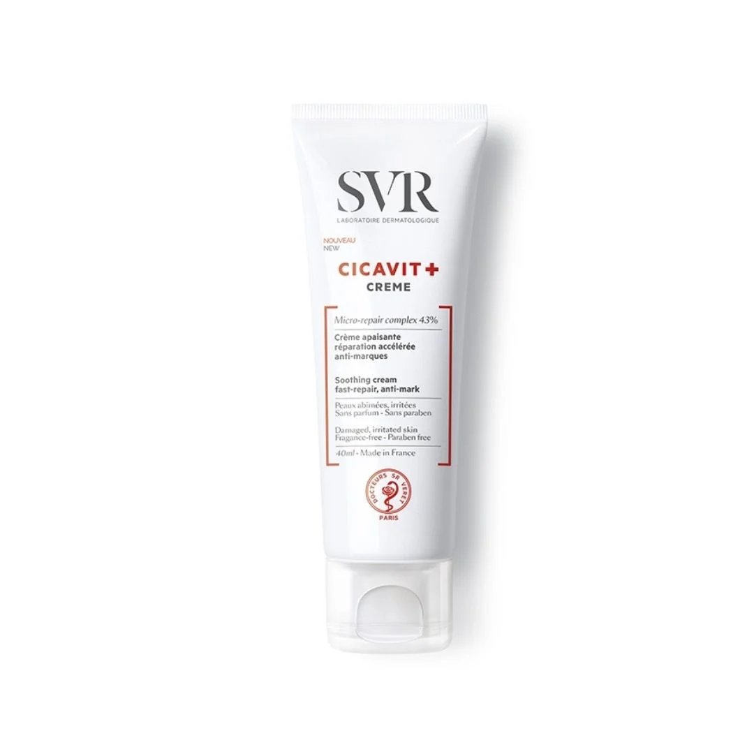 SVR Cicavit Crème Réparatrice 40 ml pour la réparation de la peau.
