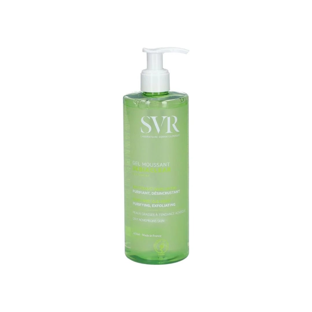 SVR Sebiaclear Gel Moussant 400ml pour peaux à imperfections