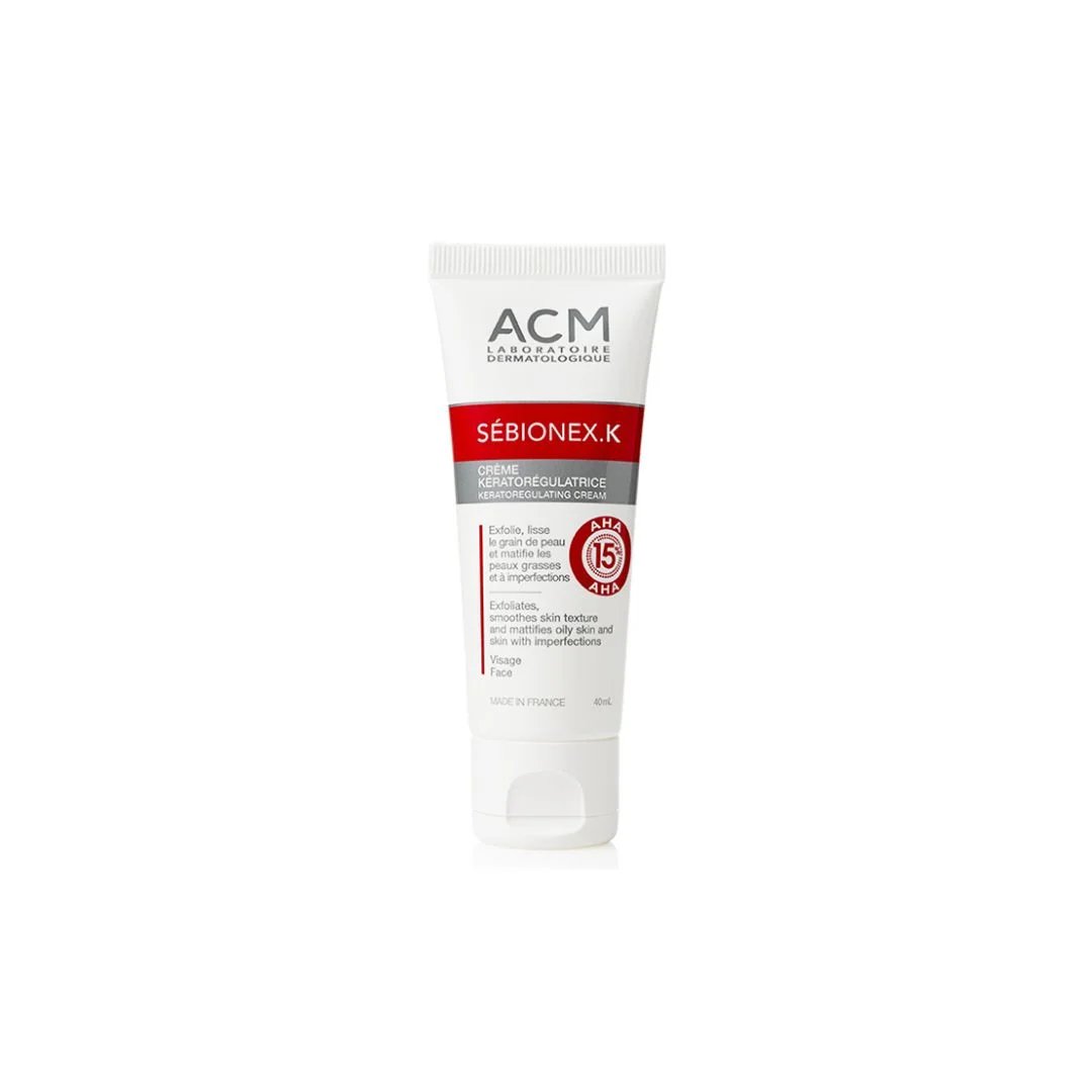 ACM Sébionex K Crème Kératoregulatrice - Soin Régulateur pour Peau Grasse