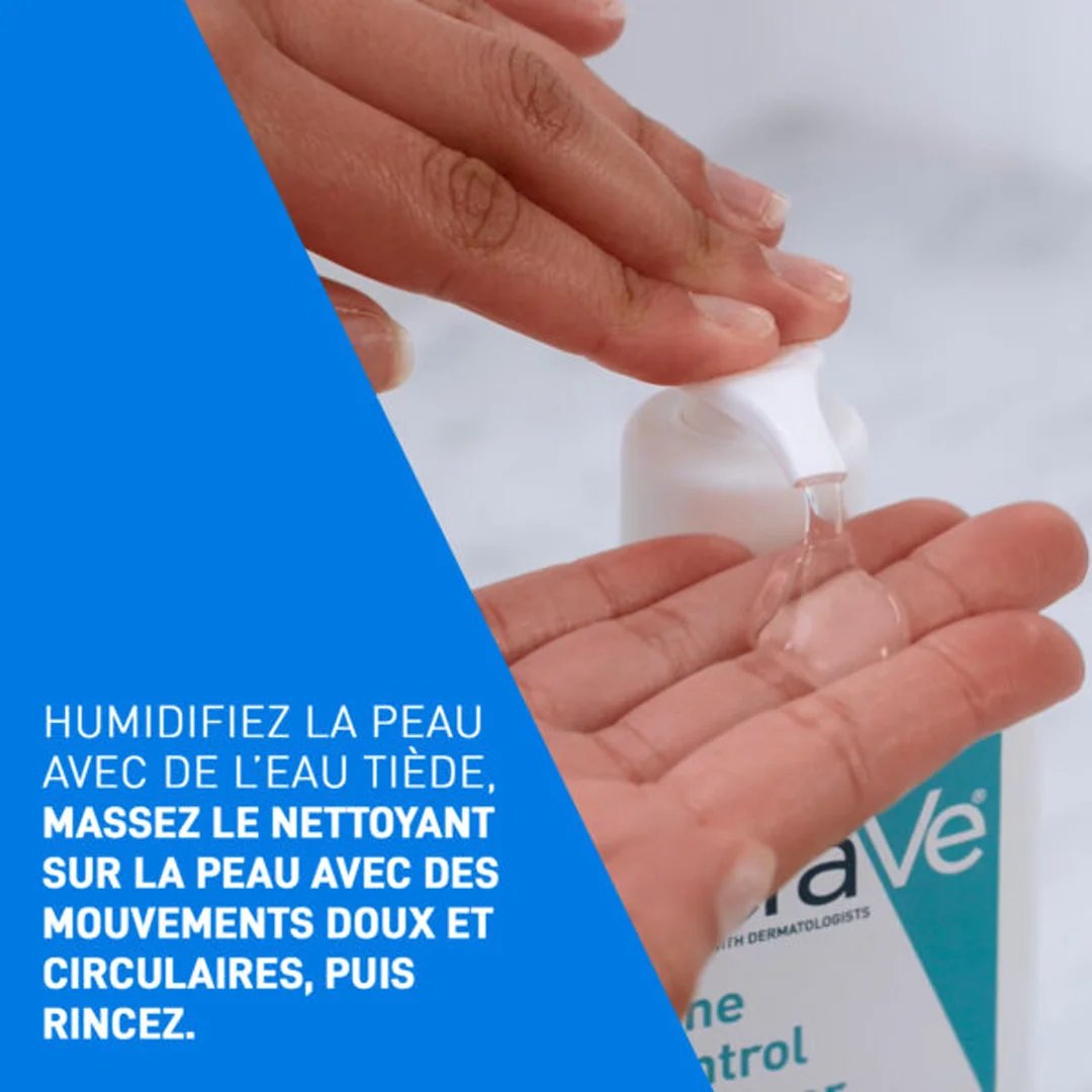 CeraVe Gel Moussant Anti-Imperfections | Peau Grasse à Tendance Acnéique | 236ml