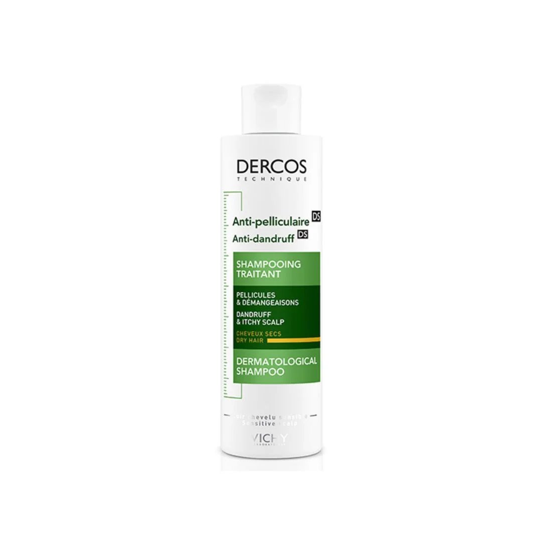 vichy dercos anti pelliculaire​ shampoing cheveux secs | 200ml