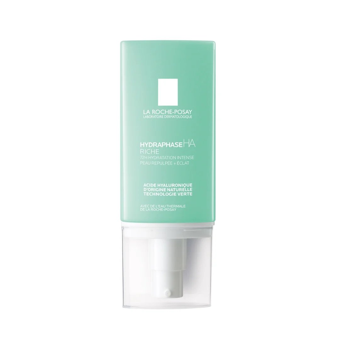 La Roche-Posay Hydraphase HA Riche Crème Hydratante 50ml - Hydratation intense pour peau sèche