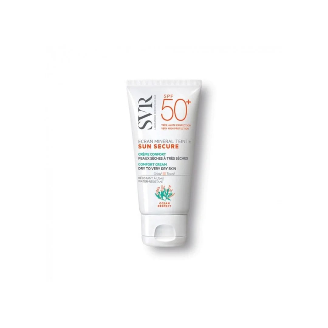 SVR Sun Secure Écran PS 50ml – Haute Protection Solaire Peaux Sèches SPF 50