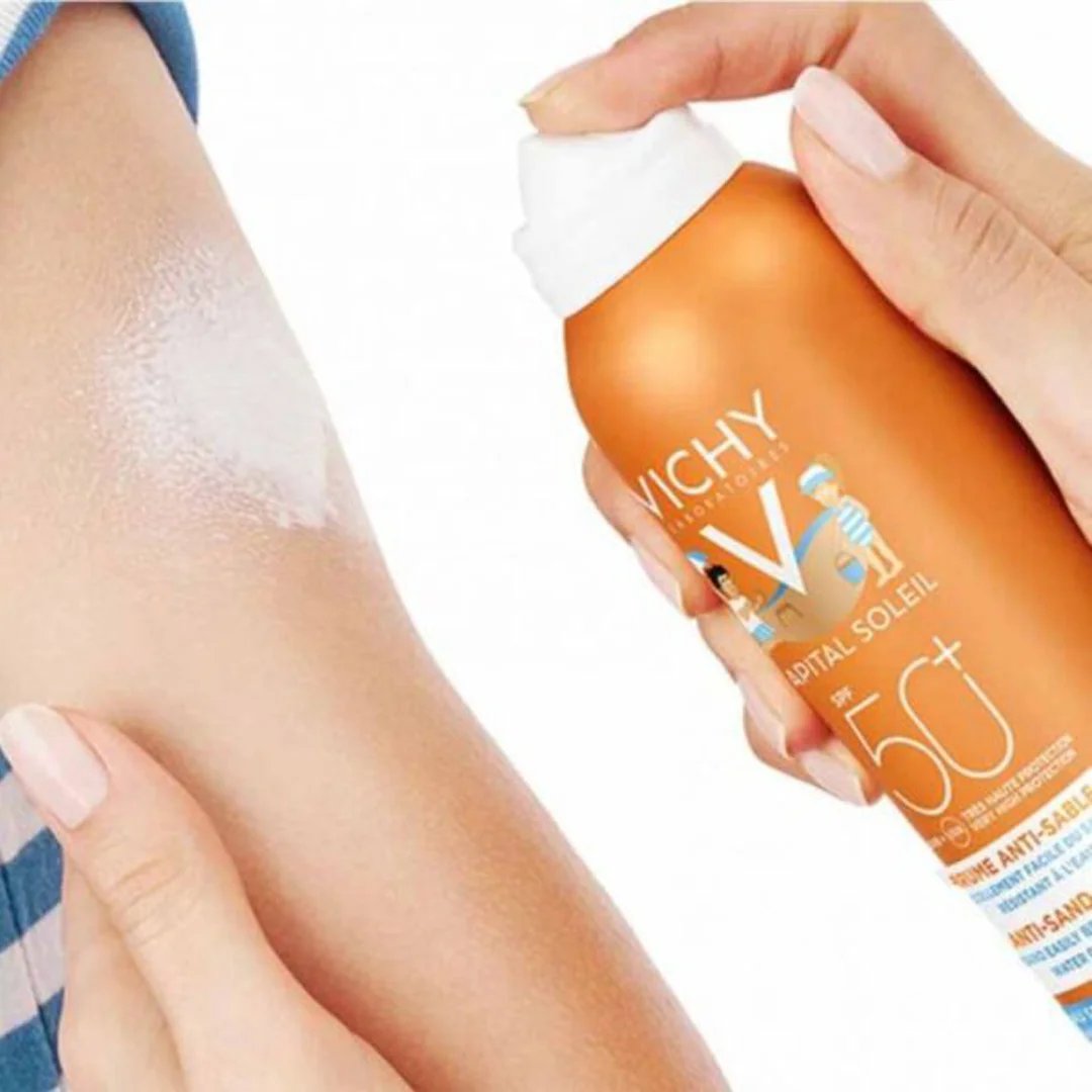 Vichy Capital Soleil Brume Anti-Sable Enfants SPF50+ Peau Sensible | 200ml