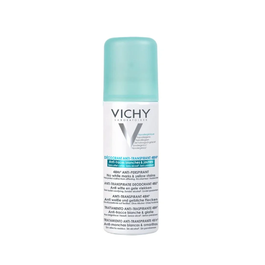 Vichy Dermo-Tolérance Aérosol - Déodorant Anti-Transpirant pour Peau Sensible
