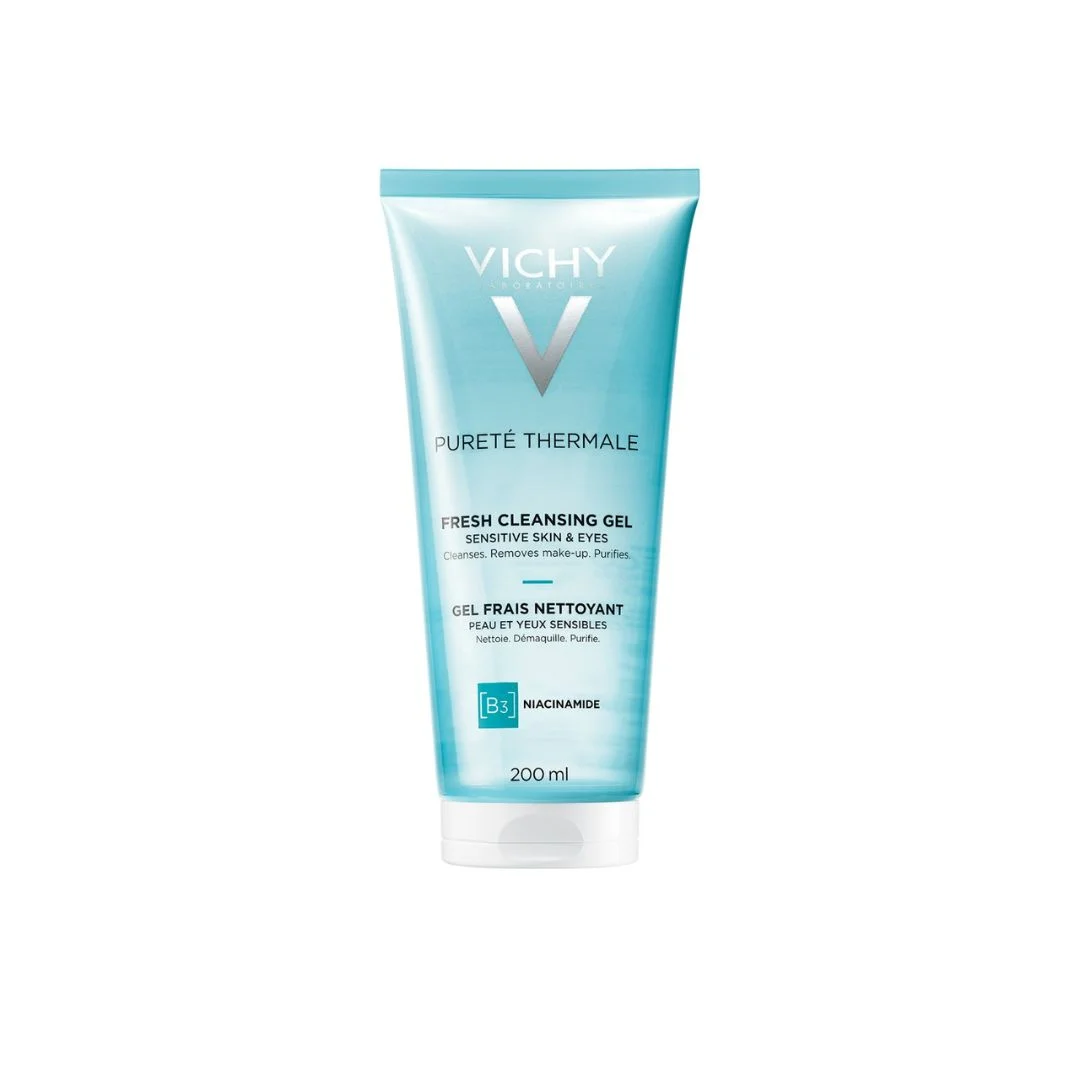 Vichy Pureté Thermale Gel Frais Nettoyant Peau Sensible 200ml