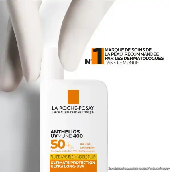 LA ROCHE POSAY ANTHELIOS UVMUNE 400 FLUIDE SOLAIRE INVISIBLE SPF 50+ 50ml