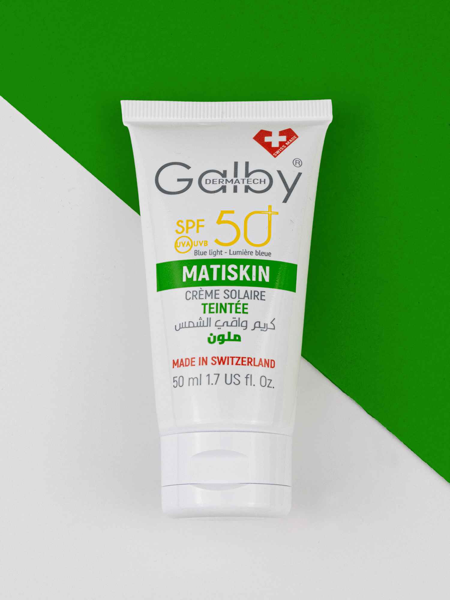 Galby MATISKIN Crème Solaire Teintée SPF 50+