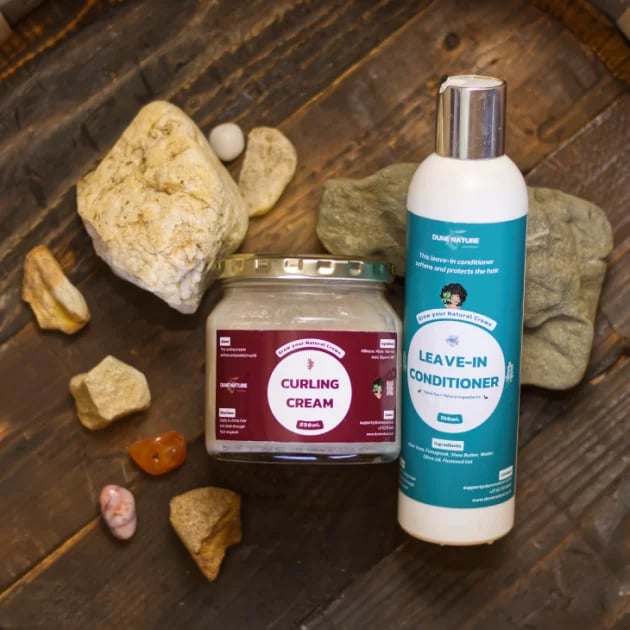 simple curling hair combo