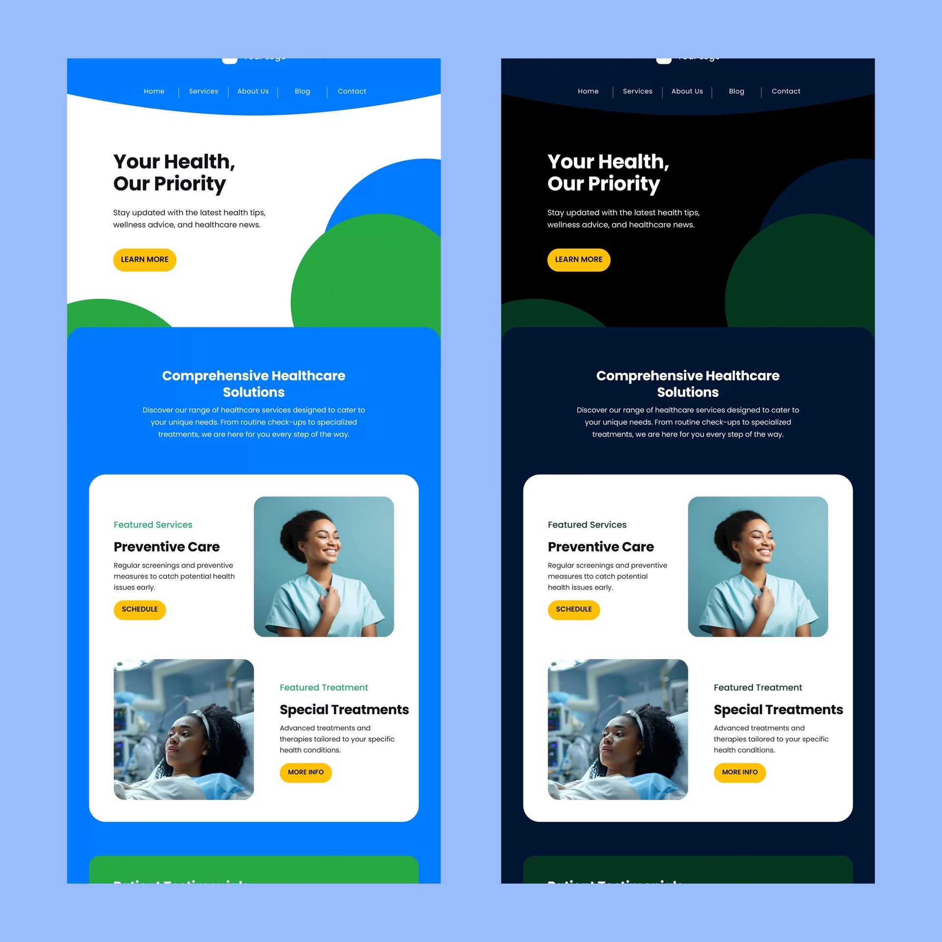 Featured - Healthcare Connect Newsletter Template