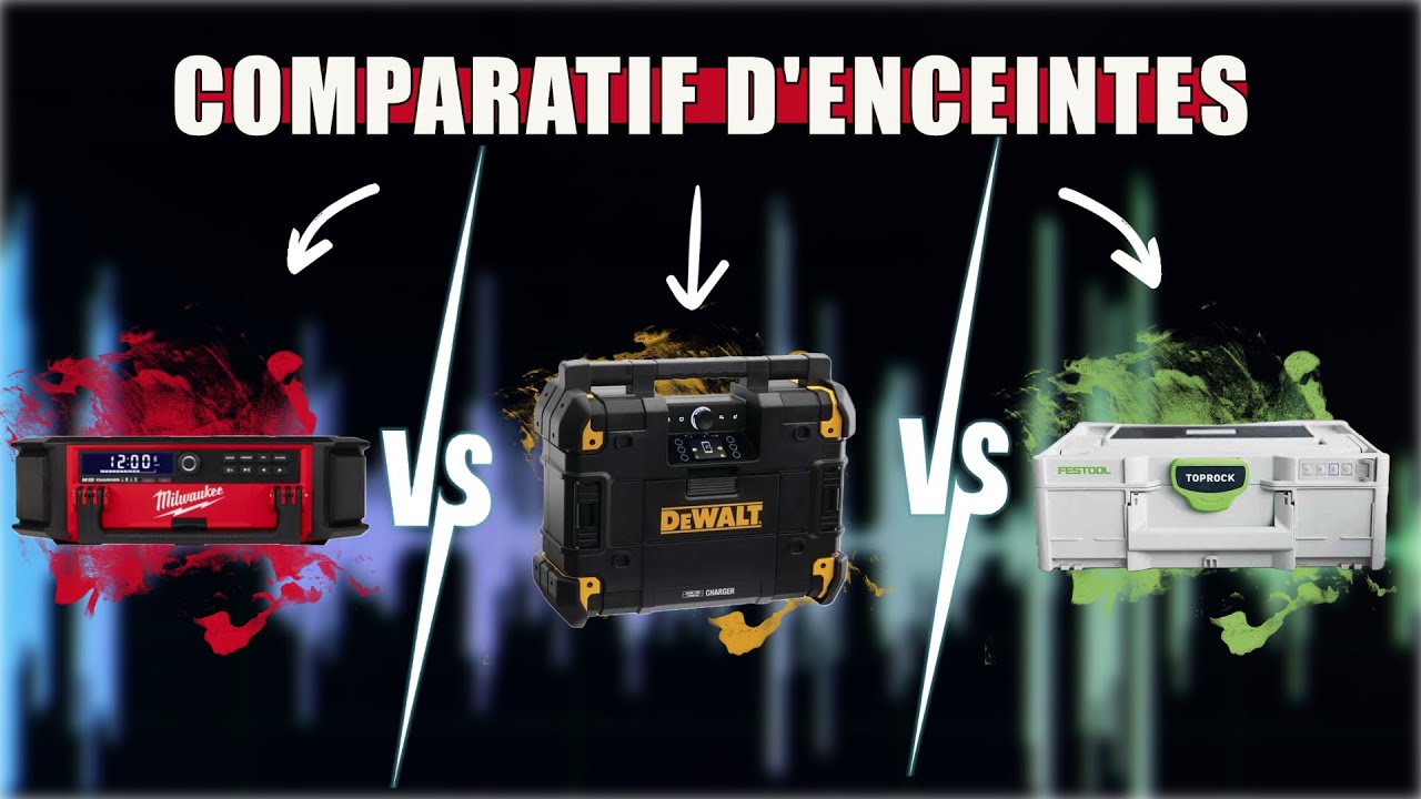 déchaînez vos chantiers avec l’enceinte bluetooth ultime