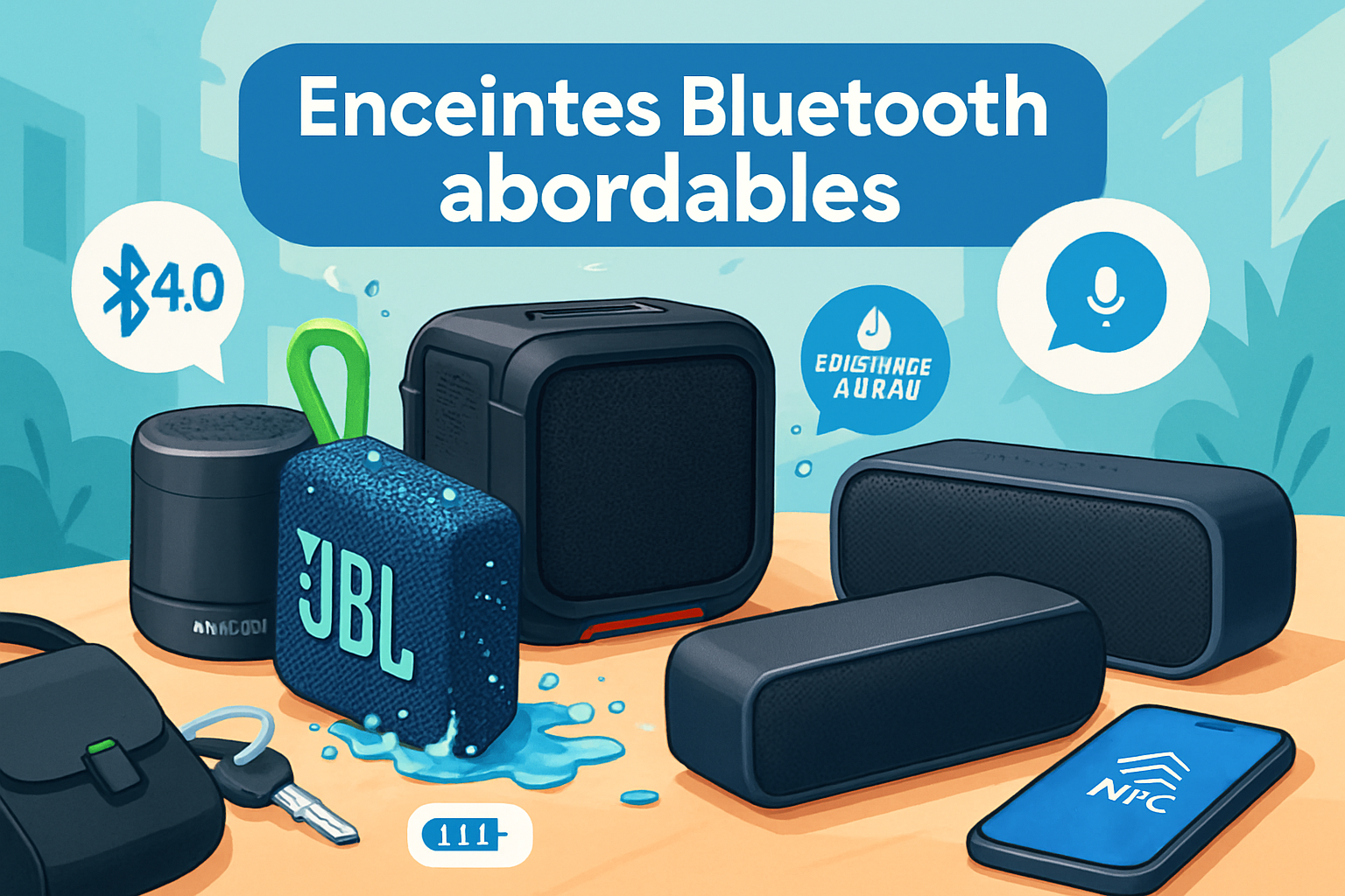 Top 10 des Enceintes Bluetooth Abordables en 2025 : Qualité et Prix Imbattables