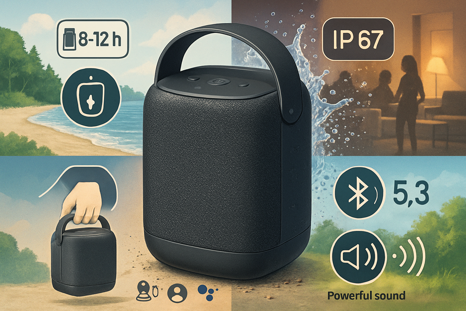 Top 10 des Enceintes Rechargeables pour 2025 : Performance, Autonomie et Portabilité