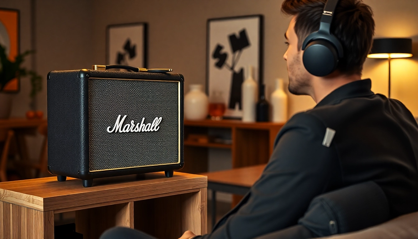 Offre exceptionnelle de Son-Vidéo.com : l’enceinte Marshall Acton 3 BT à moins de 300€, avec casque Bluetooth offert !