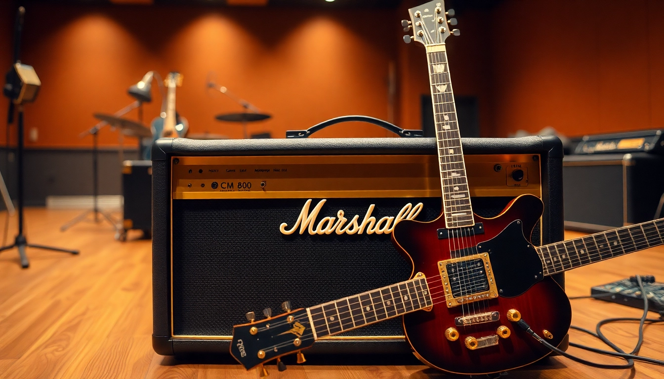 Guide complet sur le Marshall JCM 800 : caractéristiques, modèles et conseils d’achat