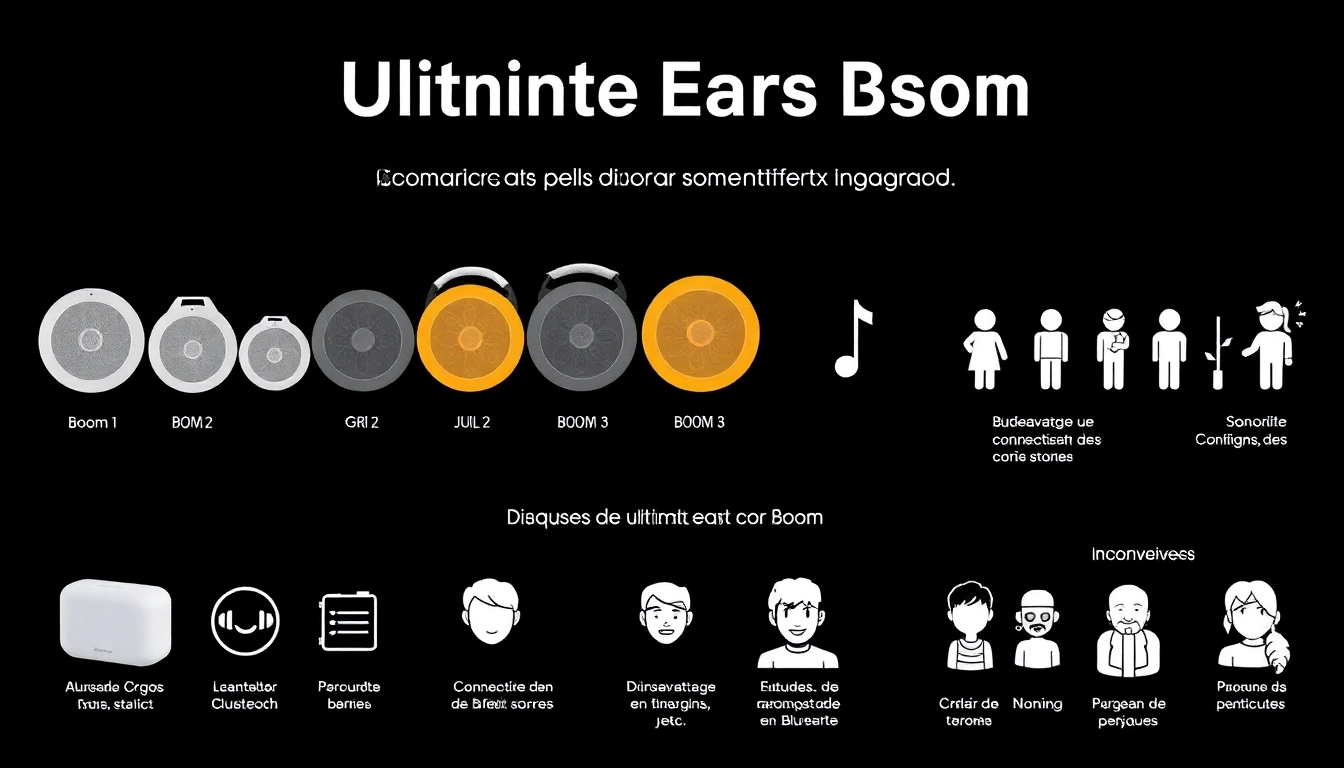 Ultimate Ears Boom : Guide d’Achat et Comparatif des Meilleurs Modèles