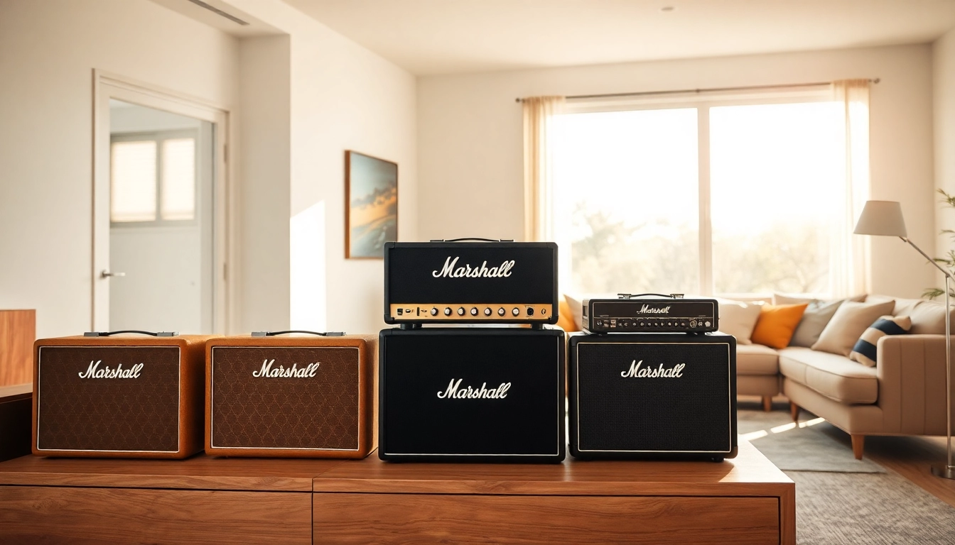 Top 5 des Enceintes Marshall à Ne Pas Manquer en 2025