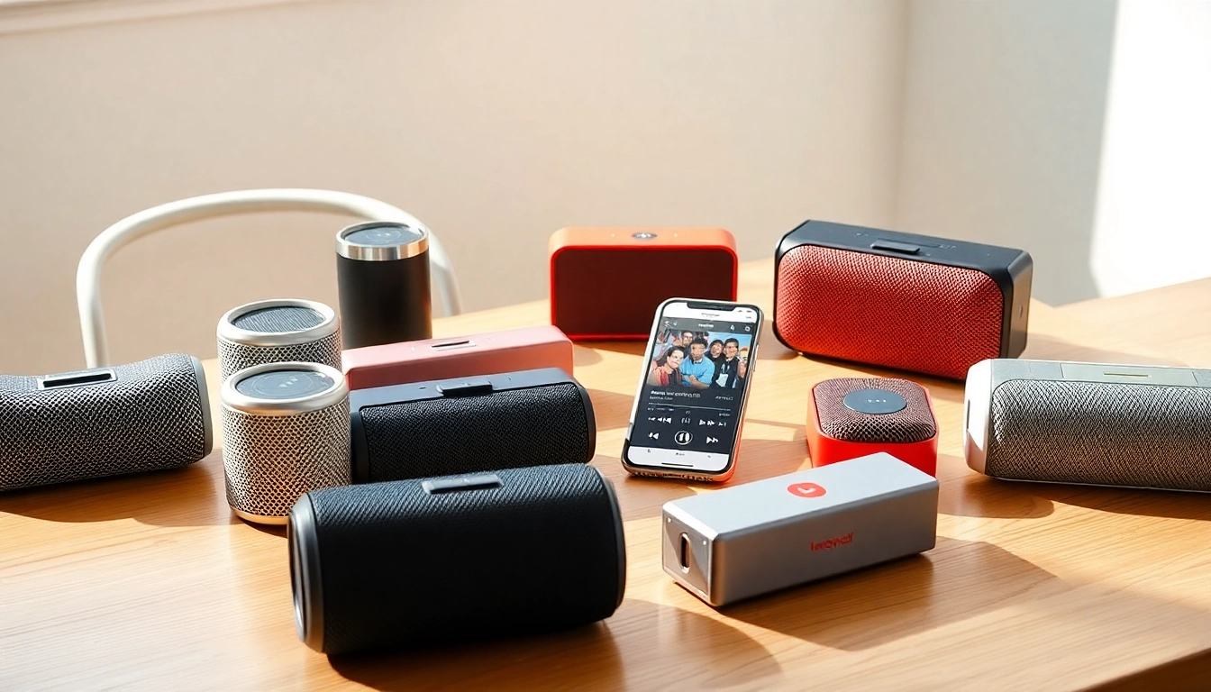 Top 10 des enceintes portables Bluetooth en 2025 : Guide d’achat et comparatif